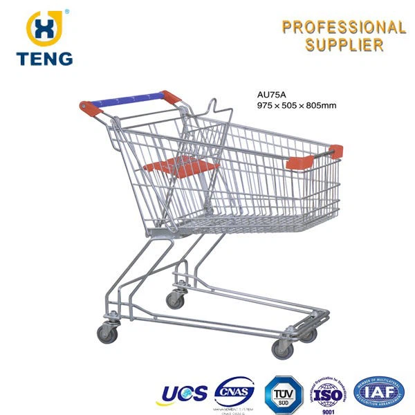stainless steel shopping cart1