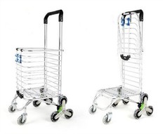 Einkaufswagen mit Rädern