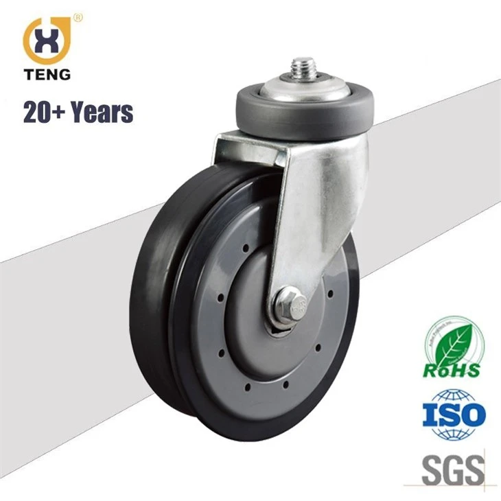 Shopping Trolley Swivel Wheels factory